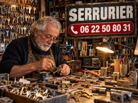 Gérard serrurier à Soudan pour dépannage de serrure et ouverture de porte